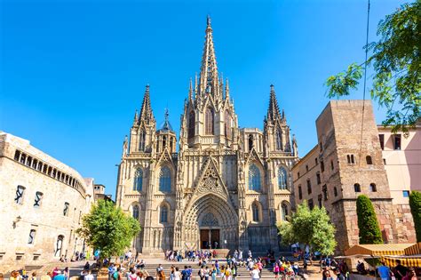 Gothic Quarter, A historic neighborhood in Barcelona known for its medieval architecture.