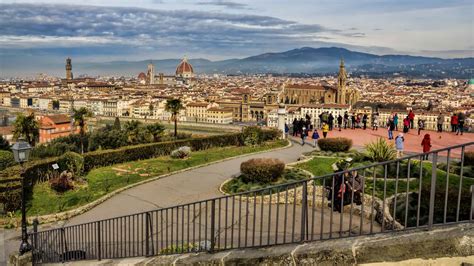 Piazzale Michelangelo, A panoramic terrace offering spectacular views of Florence.