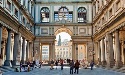 Uffizi Gallery, A world-renowned art museum.