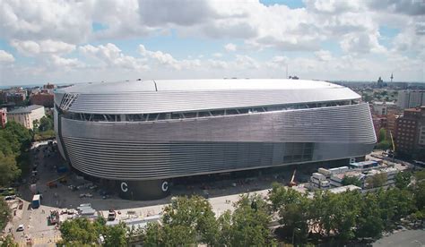 Santiago Bernabéu Stadium, The home stadium of Real Madrid football club.