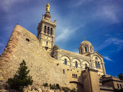 Notre-Dame de la Garde, A basilica with panoramic views of Marseille.