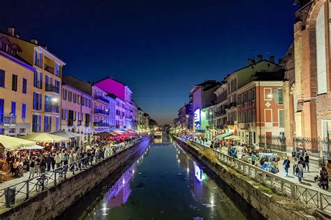 Navigli, Milan's picturesque canal district.