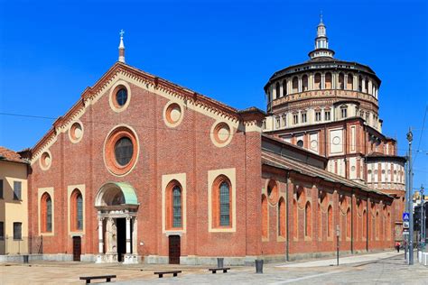 Santa Maria delle Grazie, Home to Da Vinci's The Last Supper.