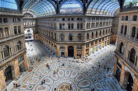 Galleria Umberto I, A 19th-century shopping gallery.