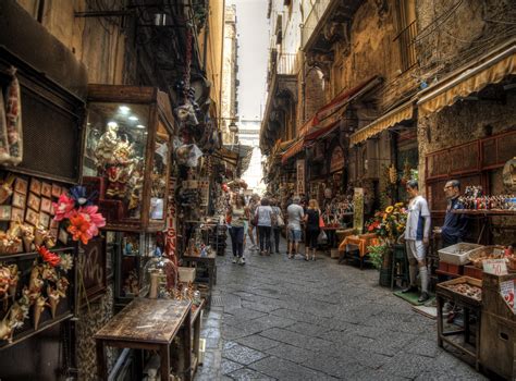 San Gregorio Armeno, A street famous for its nativity scene artisans.