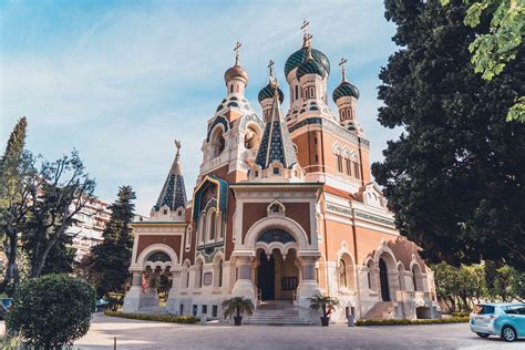 Cathédrale orthodoxe russe, Une magnifique cathédrale orthodoxe russe à Nice.