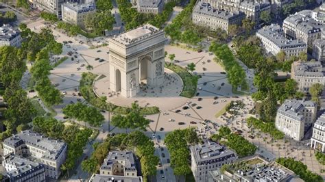 Champs-Élysées, A famous avenue in Paris.