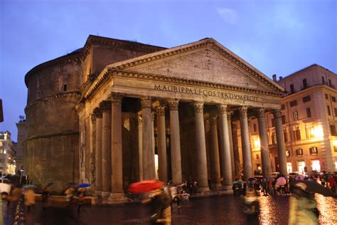 Pantheon, A former Roman temple, now a church.