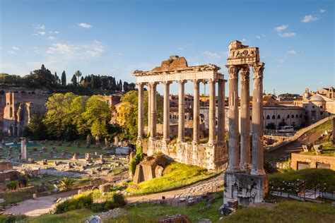 Roman Forum, Ancient public square and center of Roman life.