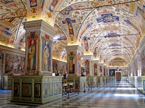 Vatican Museums, Museums housing an immense collection of art and historical artifacts.