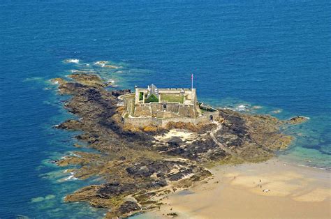 Fort National, 17th-century fortress on a tidal island.