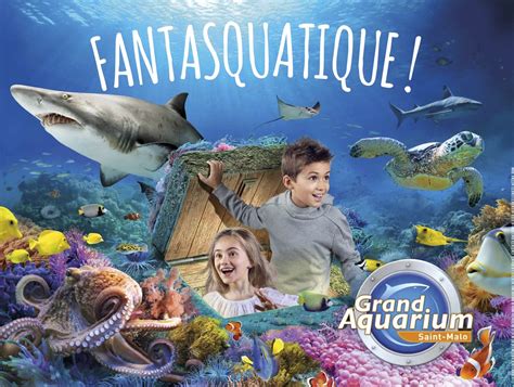 Great Aquarium Saint-Malo, Large aquarium with diverse marine life.