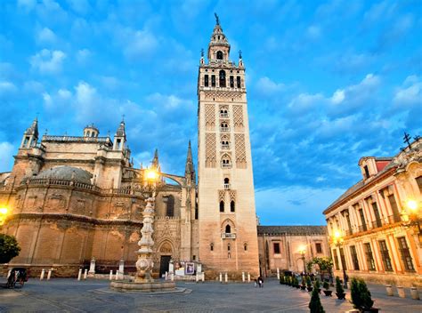 Giralda, The bell tower of Seville Cathedral.