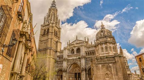 Toledo Cathedral, A grand Gothic cathedral and religious symbol of Toledo.