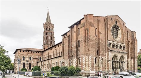 Basilica of Saint-Sernin, Romanesque church and UNESCO World Heritage Site.