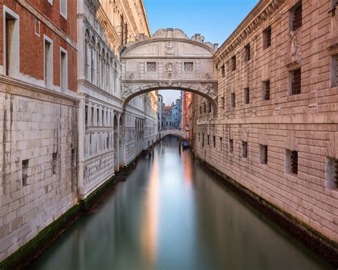 Bridge of Sighs, A historic bridge connecting the Doge's Palace to the prisons.